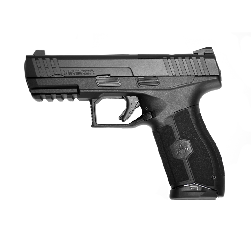 Handguns IWI US Inc Masada Optics Ready 9mm IWI MASADA OR 9MM 4.6" THR 2-17RD FD